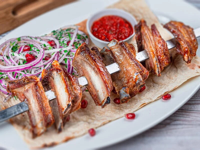 Шашлык из баранины (Ребрышки) — доставка по Нахабино, ШАШЛЫК НАХАБИНО