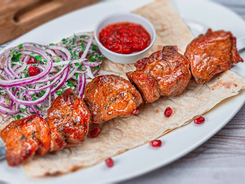 Шашлык из свиной шеи — доставка по Нахабино, ШАШЛЫК НАХАБИНО