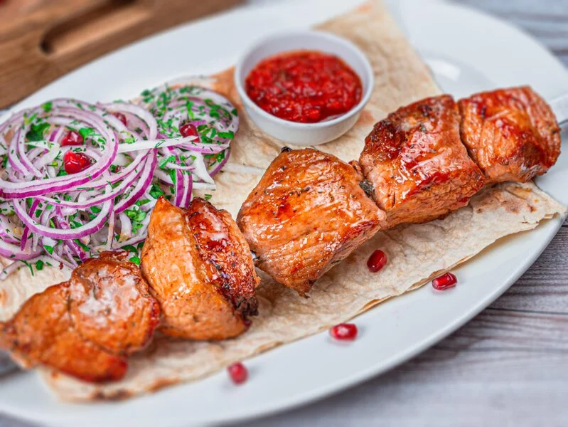 Шашлык из свинины (Мякоть) — доставка по Нахабино, ШАШЛЫК НАХАБИНО