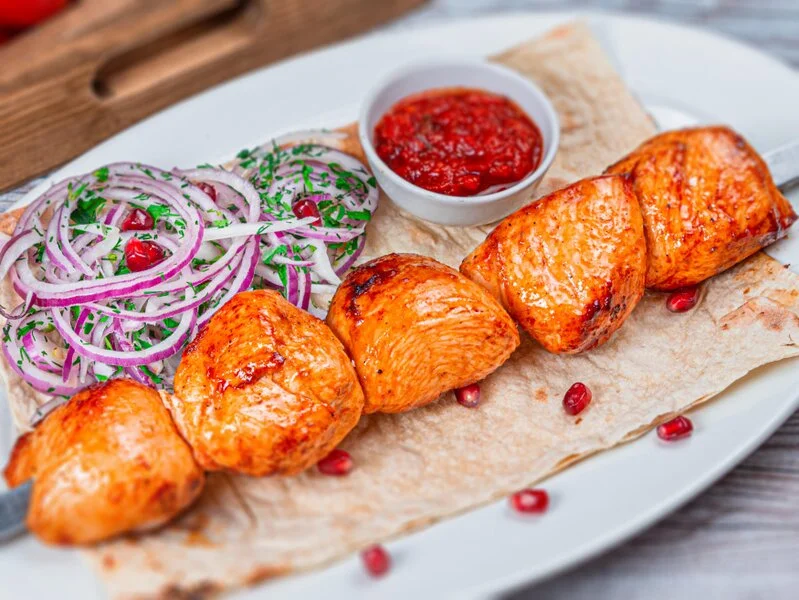 Шашлык из курицы (Мякоть) — доставка по Нахабино, ШАШЛЫК НАХАБИНО